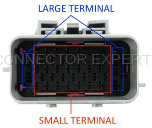 Connector Experts - Special Order  - Inline - To Forward Lamp Harness - Image 8